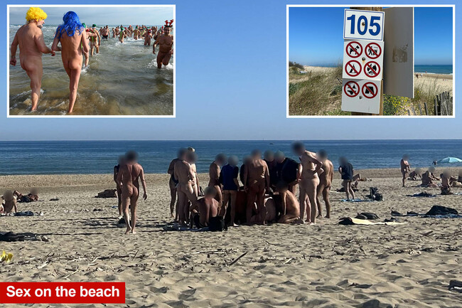 Famed nudist resort is now overrun by globe-trotting swingers who won’t stop having sex in the sand
