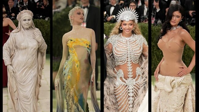 How A-listers took on ‘fashion is art’ theme at Met Gala