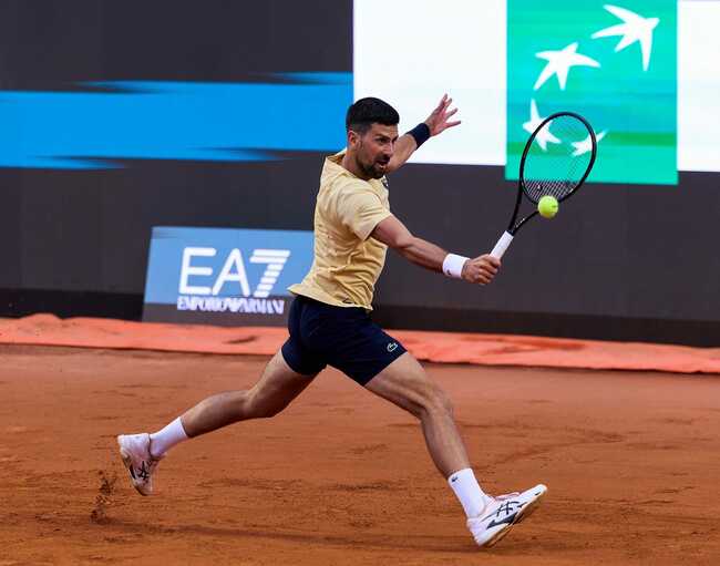 Novak Djokovic's wife Jelena gives sweet first reaction as Serb returns to tennis action after months at Italian Open