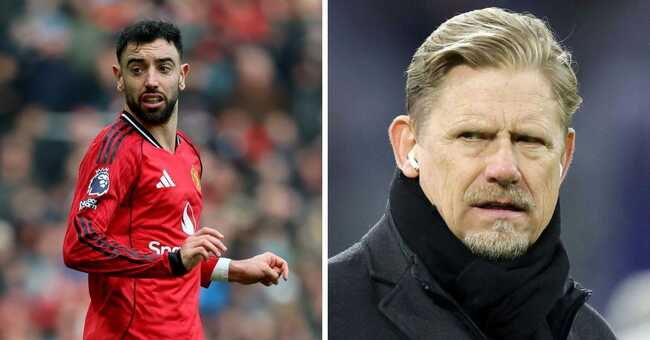 "There's one outstanding candidate" – Manchester United legend Peter Schmeichel snubs Bruno Fernandes as he names choice for POTS award