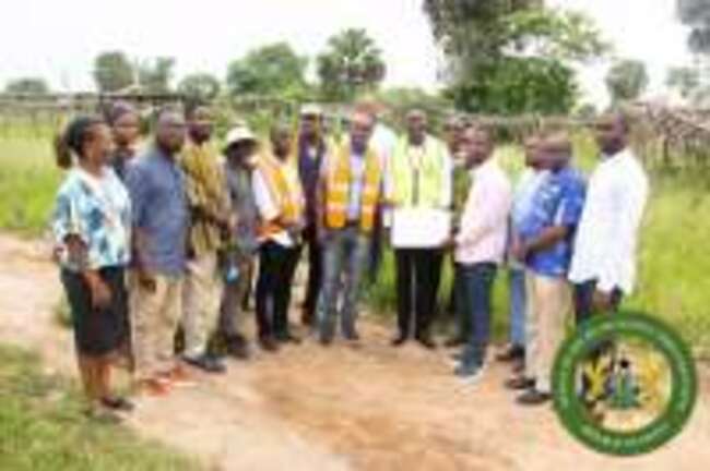  Ho Municipal Assembly hands over site for 24-hour economy market project at Titrinu