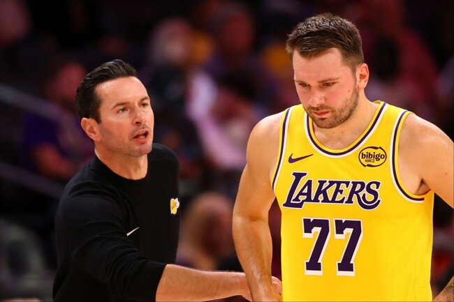 Luka Doncic Doesn’t Contribute for Lakers From the Bench, Points Out JJ Redick: “Haven’t Really Seen a Lot of That”