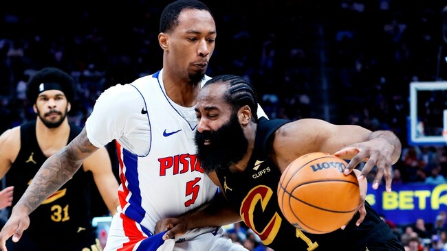 Harden plagued by turnovers, poor shooting as Cavaliers fall into 2-0 hole vs. Pistons