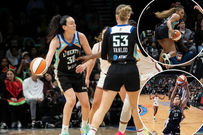 Breanna Stewart leads Liberty’s opening night shellacking of Sun