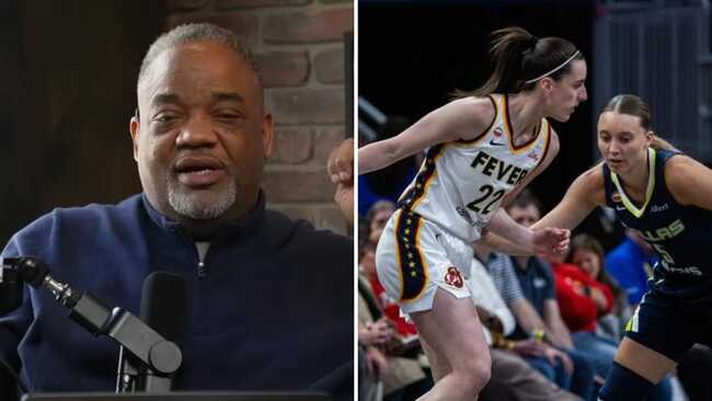 Jason Whitlock questions ESPN over downplaying Caitlin Clark vs. Paige Bueckers narrative in Wings vs. Fever WNBA game