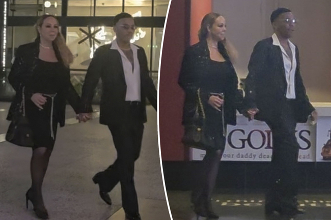 Mariah Carey and Anderson .Paak reignite romance rumors with PDA-filled movie date