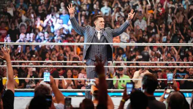 Female WWE star challenges the entire women's roster for the John Cena Classic