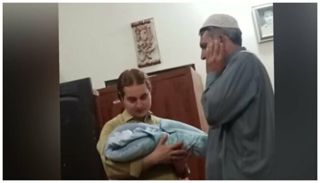 WATCH: Nasir Khan Jan announces birth of baby boy