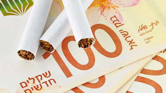 Israeli authority confiscate millions of shekels' worth of cigarettes
