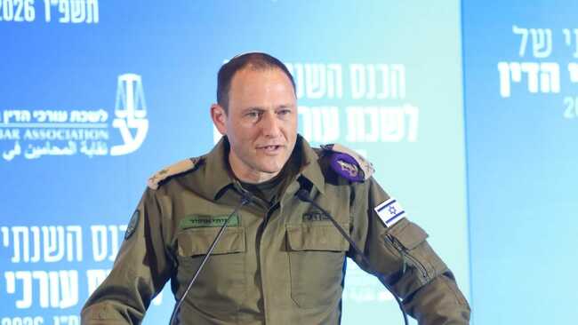 IDF MAG: Israel under unprecedented delegitimization attacks by global tribunals