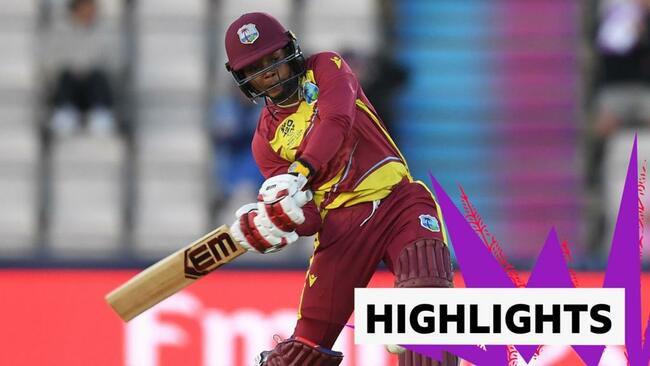 West Indies v New Zealand - ICC T20 World Cup: West Indies beat New Zealand by seven wickets in Southampton - highlights