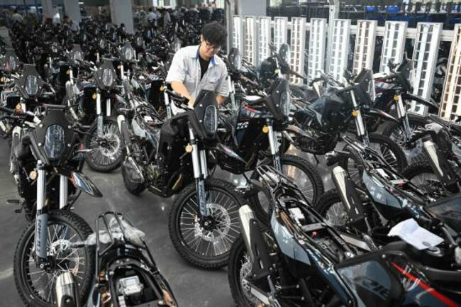 Motorcycles from Chongqing gain momentum in overseas markets