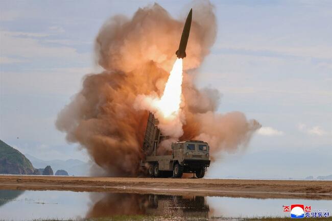 N. Korea's Kim oversees tests of key weapons seen as aimed at S. Korea
