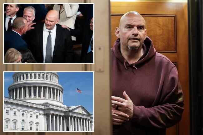Fetterman calls out 'orgy of socialism' in Democratic Party