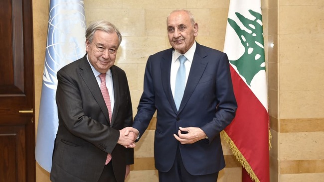 Lebanon's Parliament Speaker, Hezbollah ally, slams US-brokered deal with Israel
