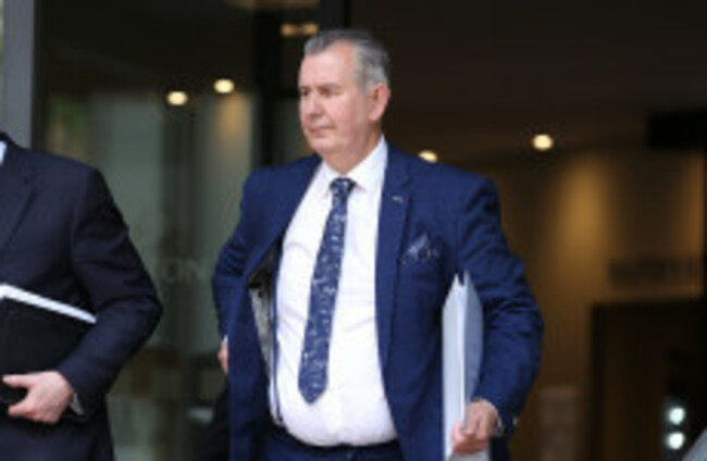DUP's Edwin Poots says he wouldn't have 'done anything to protect' Jeffrey Donaldson