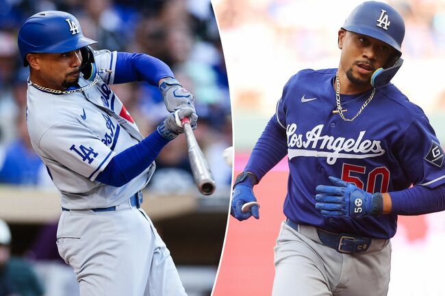 Dodgers scratch Mookie Betts from starting lineup for unknown reason