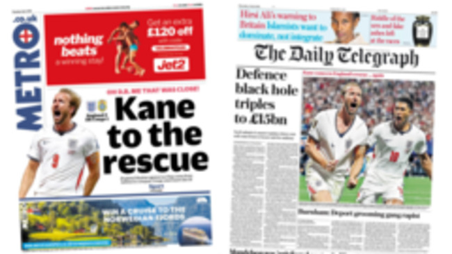 The Papers: 'Kane to the rescue' and 'defence black hole triples'