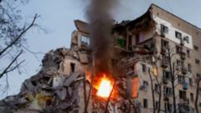 At least 18 killed in 'most massive' Russian attack on Kyiv