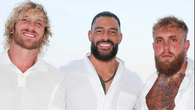 Roman Reigns & Logan Paul At The White Party: Jake Paul Issues Public Statement