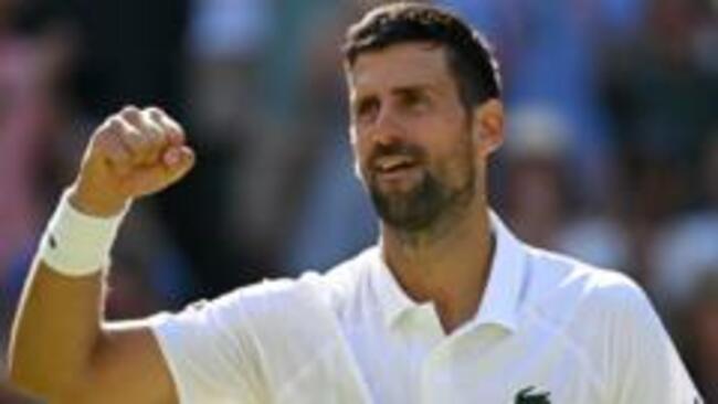 Djokovic fights off Rinderknech to claim more history