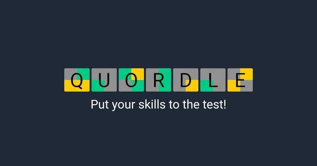Today's Quordle Answers and Hints for July 04, 2026