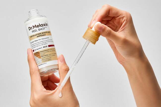 I tried Dr Melaxin's exfoliating ampoule, and Boots is now the exclusive UK high street stockist