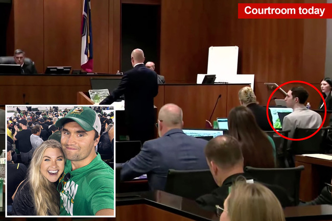 Erika Kirk exits courtroom as witness describes moment Charlie was killed at emotional hearing