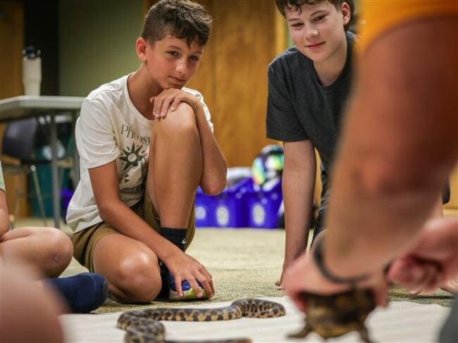 Photo gallery: Hands-on learning scaled up at summer camp