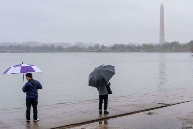 Evening storms bring flood risk to DC region Monday