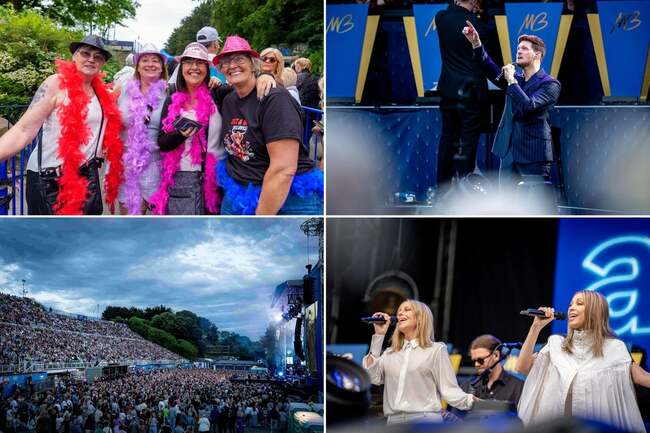 IN PICTURES: superstar Michael Buble thrills packed Scarborough Open Air Theatre