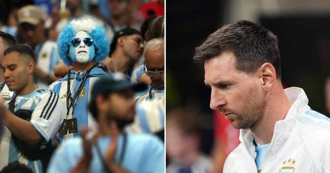 Argentina fans stayed back celebrating FIFA World Cup win over Egypt for two hours before leaving stadium