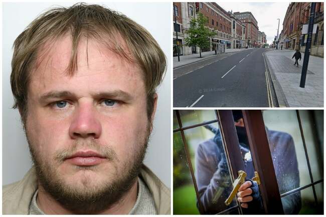 Homeless and hungry burglar confronted by terrified Leeds student