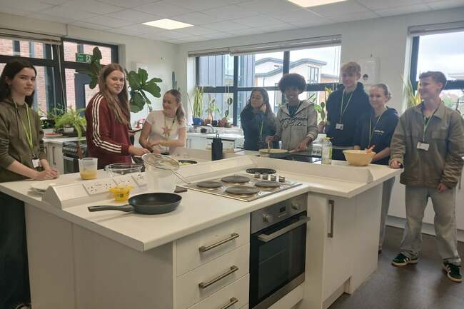Collyer's students cook up ways to learn Spanish