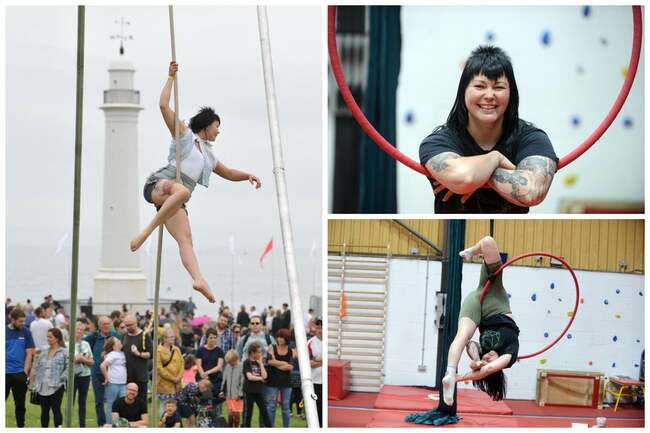 Meet the Sunderland aerialist teaching the high-flying sport to others