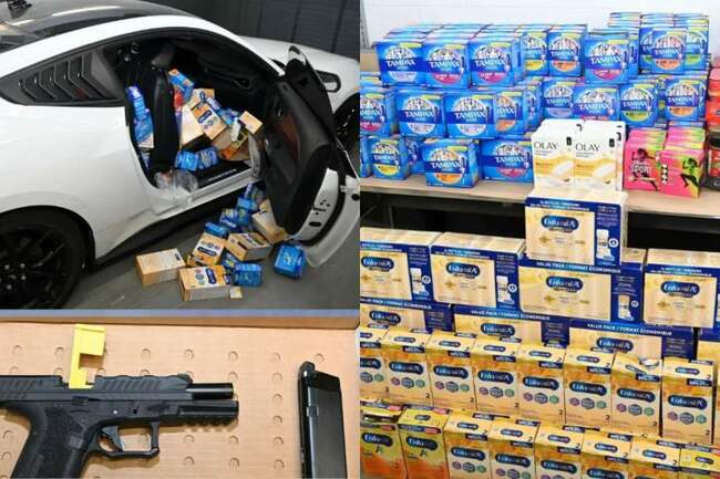 Police seize nearly $6K in baby formula, hygiene products after fraud arrest