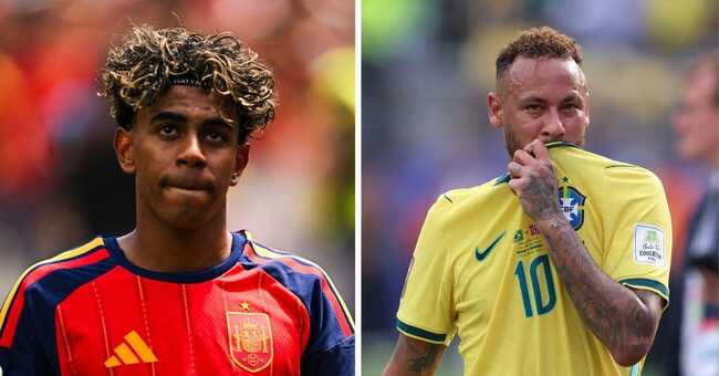 “I’d have loved to see you in the final” - Lamine Yamal sends message to Neymar as Brazil legend sends him gift after FIFA World Cup win vs Belgium