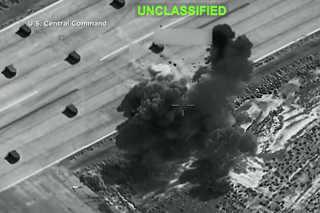 US says it launched strikes against Iran after attack on Cyprus-flagged container ship