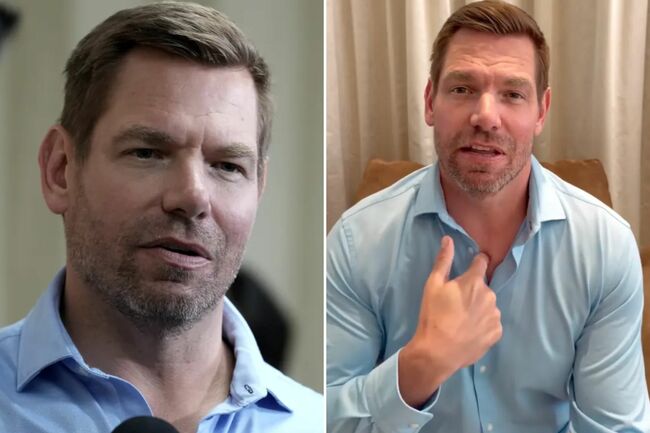 Eric Swalwell, a creep when cornered