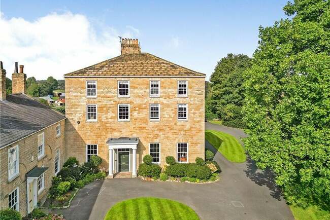 Take a look at this gorgeous Georgian home on sale in Leeds - with six bedrooms and an outdoor pool