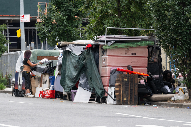 The sprawling homeless encampment on Manhattan’s West Side is a Mamdani campaign promise come to life