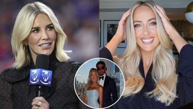 Brittany Mahomes makes Charissa Thompson insecure as Chiefs QB's wife flaunts $1673 open-back look for JuJu Smith-Schuster x Laura Kruk’s wedding