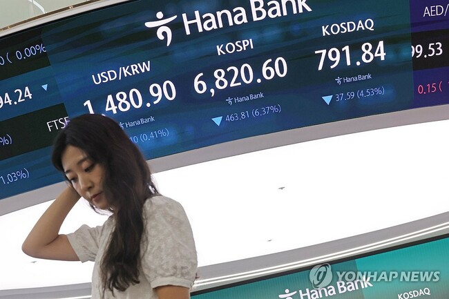 Seoul stocks open sharply lower on chip rout, escalating Iran tensions