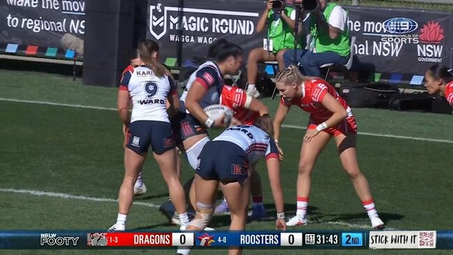 NRLW Highlights: Dragons v Roosters - Round 5