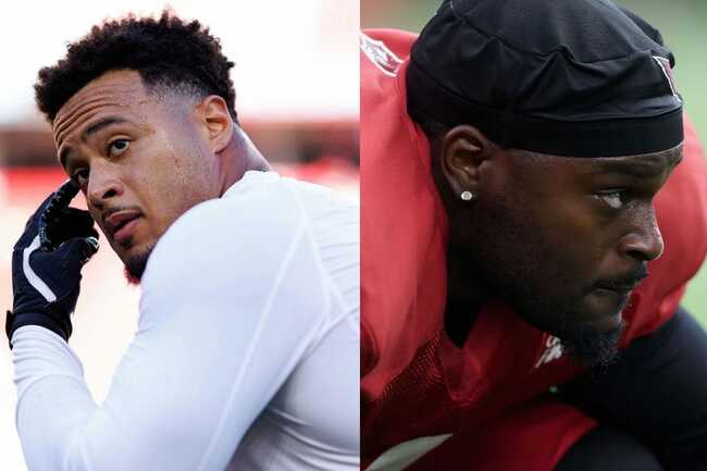 "Cardinals don't like Jeremiyah Love," "Dumb organization": NFL fans react as Tyler Allgeier gets majority carries with 1st team over rookie RB