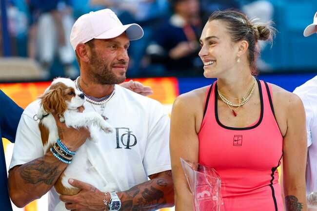 PICTURES: Aryna Sabalenka unveils multiple bikini looks, flaunts diamond jewelry & private jet ride with fiancé Georgios in Miami getaway