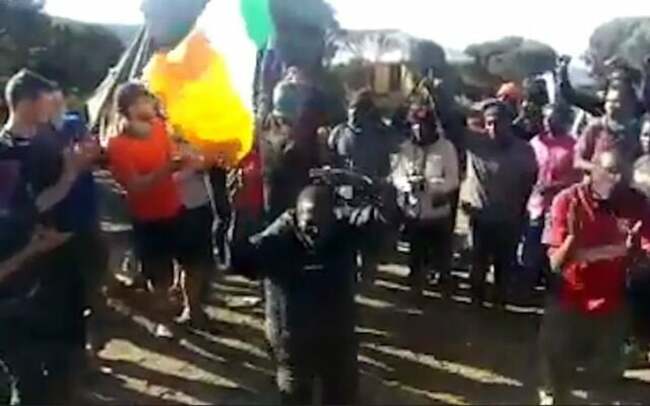 WATCH: Epic Irish singsong of "The Rattlin Bog" atop Mt Kilimanjaro