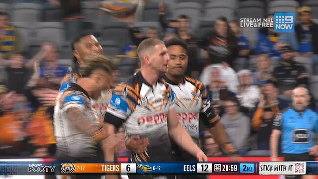 NRL Highlights: Wests Tigers v Eels - Round 22