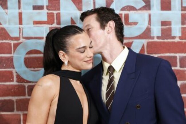 Look: Callum Turner, Dua Lipa attend 'One Night Only' premiere