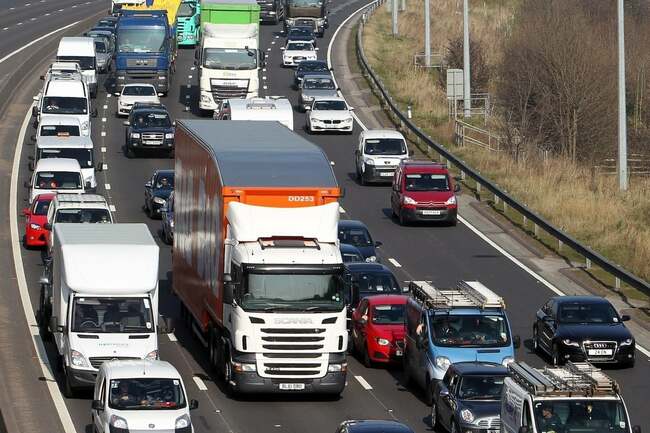 M62 rush hour warning as central barrier crash near Huddersfield causes severe delays